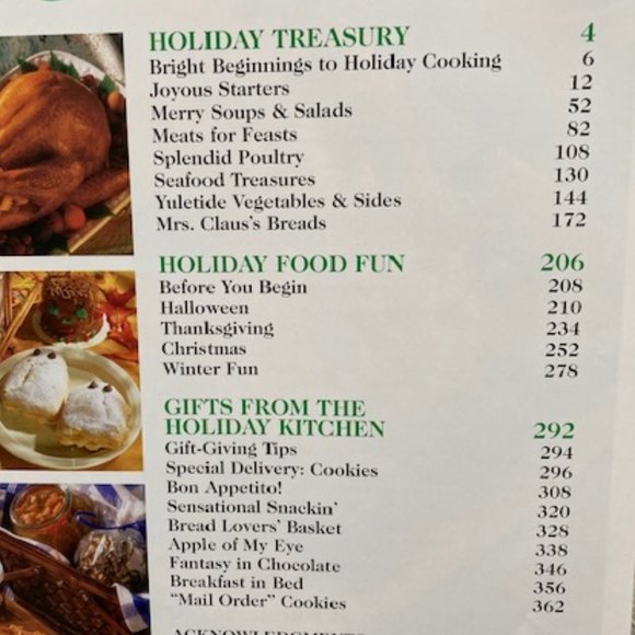 HOLIDAY RECIPES COOKBOOK & Gifts/Crafts -Halloween -Thanksgiving -Christmas etc - Picture 3 of 10